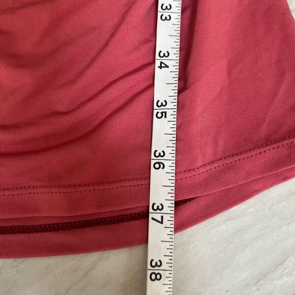 Kimi + Kai Maternity "Becka" Convertible Shoulder Ruched Dress size S NWOT - Picture 10 of 10